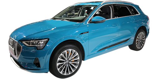 2021 Audi e-tron stock photo